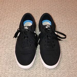 Black Nike SB sneakers